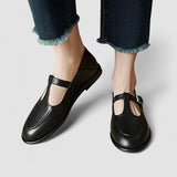 Camila - Ortopedyczne Buty Mary Jane z Niskim Obcasem