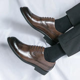 Carlos - Klasyczne buty skórzane