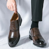 Carlos - Klasyczne buty skórzane