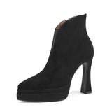 Vendeta - Botki w stylu retro z nowoczesnym akcentem