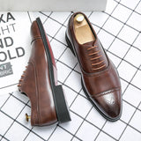 Mário - Eleganckie Skórzane Buty