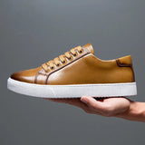 Gonçalo - Sneakersy ze Skóry Włoskiej