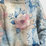 Salla | Artystyczny sweter pleciony