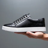 Gonçalo - Sneakersy ze Skóry Włoskiej