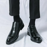 Carlos - Klasyczne buty skórzane