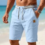 Gaston | Letnie lniane szorty w stylu casual