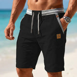 Gaston | Letnie lniane szorty w stylu casual