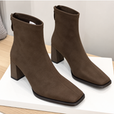 Madeleine™ | Eleganckie Botki z Zamszu