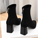 Madeleine™ | Eleganckie Botki z Zamszu