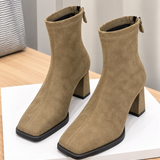 Madeleine™ | Eleganckie Botki z Zamszu