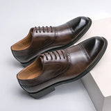 Carlos - Klasyczne buty skórzane