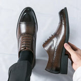 Carlos - Klasyczne buty skórzane