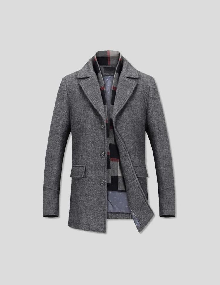 Søren™ | Elegancki pleciony płaszcz