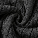 Afonso - Sweter z Regulowanym Splotem