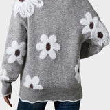 Tea | Sweter w kwiaty