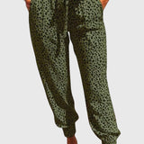 Thilde | Spodnie w leoparda