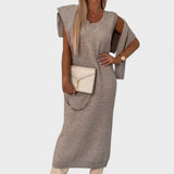 Tilde™ | Elegancki komplet z dzianiny
