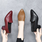 Valerina | Skórzane buty
