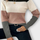 Vibeke | Sweter w paski