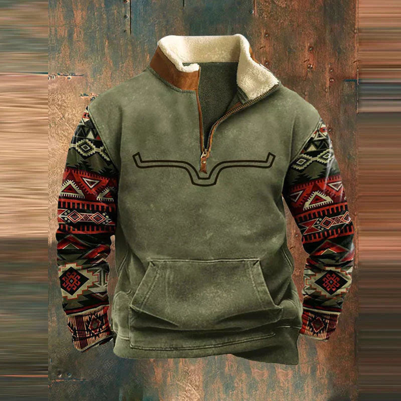 Gonçalo - Sweter z Zipperem