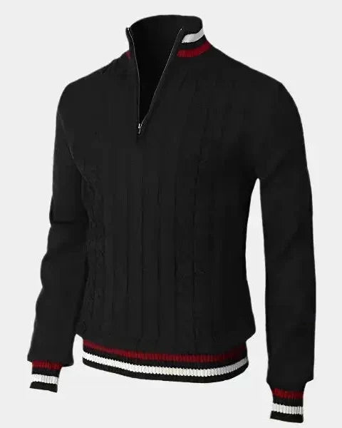William™ | Podstawowy sweter z wysokim kołnierzem
