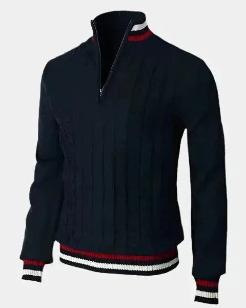 William™ | Podstawowy sweter z wysokim kołnierzem