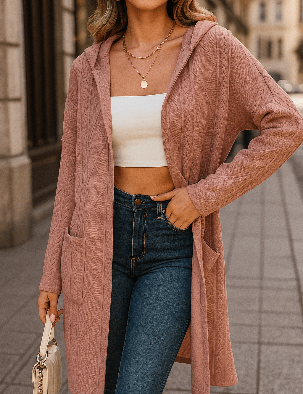 Zienna | Bluza z kapturem