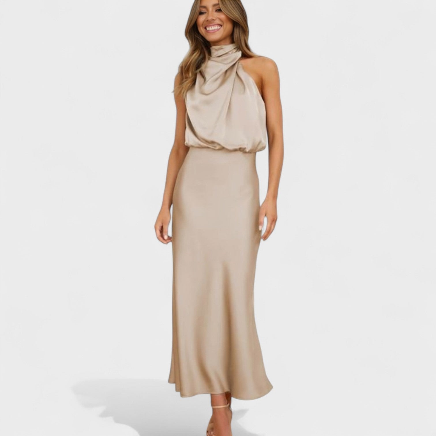 Alba - Sukienka Satin Elegance