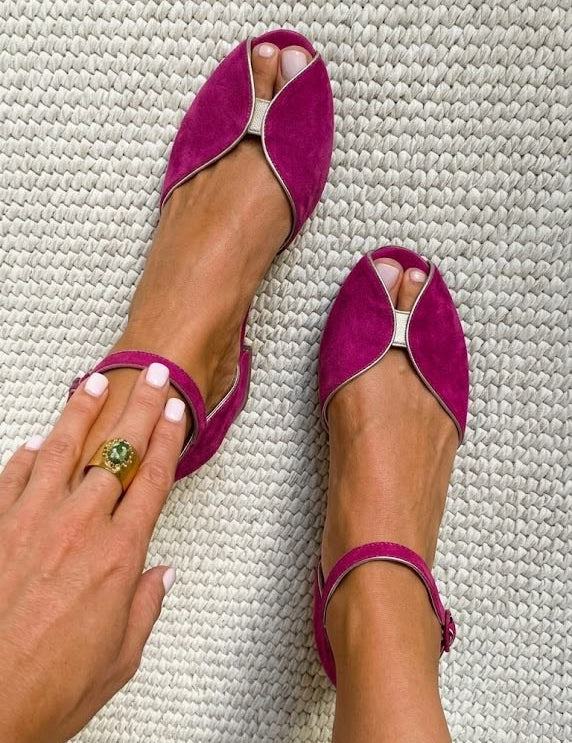 Olivia™ | Eleganckie Sandały w Kolorze Szałwii