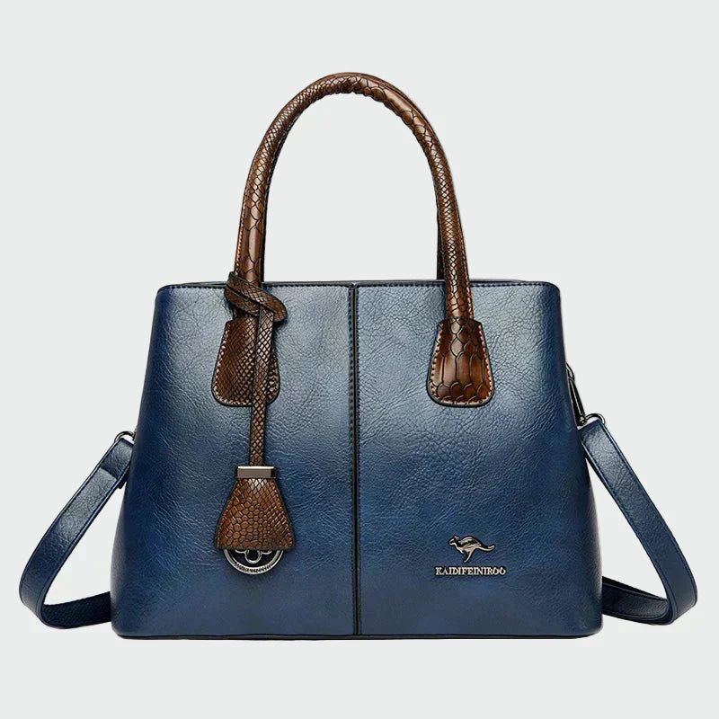 Elegancka skórzana torba