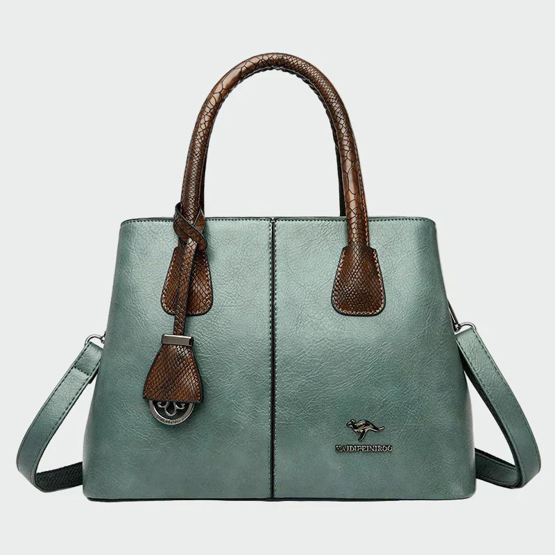 Elegancka skórzana torba