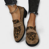 Carla - Eleganckie damskie buty z leopardzim wzorem