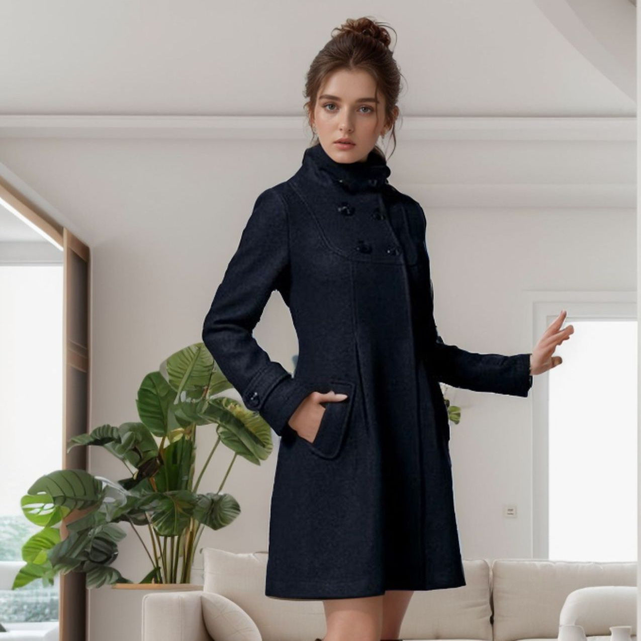 Mariana - Elegancki Płaszcz