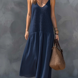 Luna - Maxi Sukienka Boho Patchwork