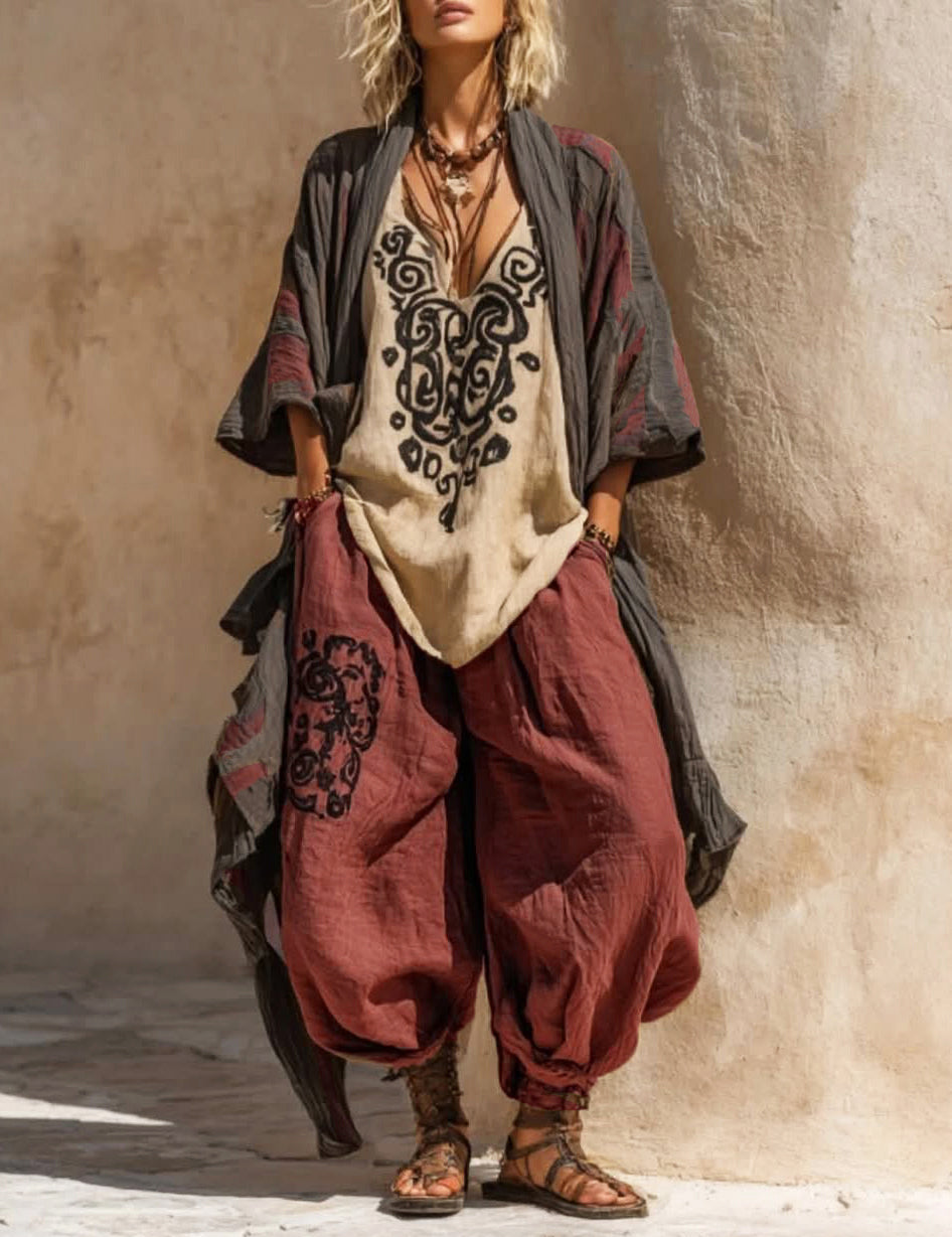 Ornela | Boho artystyczny zestaw