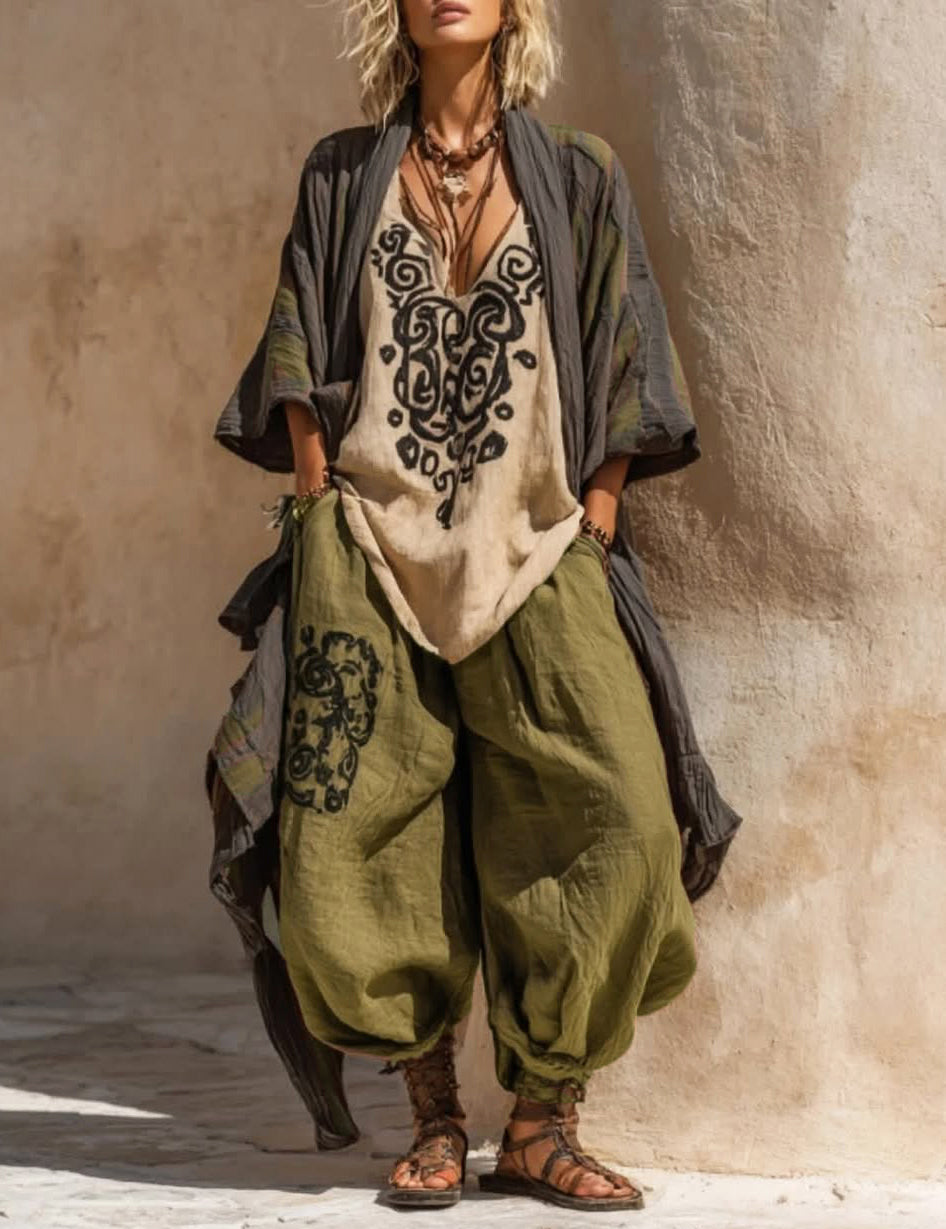 Ornela | Boho artystyczny zestaw