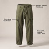 SPODNIE CARGO W STYLU VINTAGE